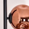 Ripoll floor lamp coppery, 5-light sources