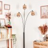 Barcos floor lamp black, 3-light sources