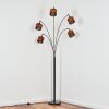 Cando floor lamp black, 5-light sources
