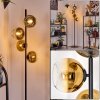 Koyoto floor lamp gold, clear, 4-light sources