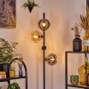 Ripoll floor lamp Amber, clear, Smoke-coloured, 4-light sources