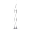 Paul Neuhaus Q-MALINA Floor Lamp LED stainless steel, 2-light sources, Remote control