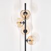 Ripoll floor lamp Amber, clear, 4-light sources