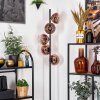 Koyoto floor lamp 31 cm clear, coppery, 5-light sources
