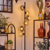 Koyoto floor lamp Amber, clear, Smoke-coloured, 6-light sources