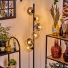 Koyoto floor lamp Amber, clear, Smoke-coloured, 6-light sources