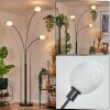Nikkala floor lamp black, 3-light sources