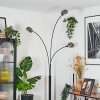 Nikkala floor lamp black, 3-light sources