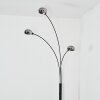 Nikkala floor lamp black, 3-light sources