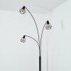 Yaak floor lamp black, 3-light sources