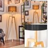 Soungou floor lamp Ecru, black, 1-light source