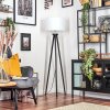Soungou floor lamp chrome, black, 1-light source