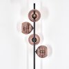 Koyoto floor lamp coppery, 4-light sources
