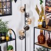 Koyoto floor lamp Amber, Smoke-coloured, 6-light sources