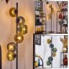 Ripoll floor lamp blue, gold, green, clear, 6-light sources