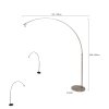 Floor Lamp Steinhauer Gramineus black, 1-light source