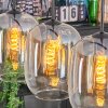Apedo hanging light, pendant light Amber, clear, 4-light sources