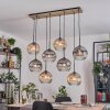 Koyoto hanging light, globe light, pendant light Ecru, black, 8-light sources