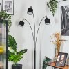 Bassagoda floor lamp black, 3-light sources