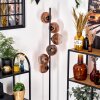 Ripoll floor lamp clear, coppery, 6-light sources