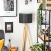 Soungou floor lamp Ecru, black, 1-light source