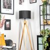 Soungou floor lamp Ecru, black, 1-light source