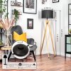 Soungou floor lamp Ecru, black, 1-light source