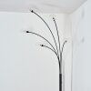 Nikkala floor lamp black, 5-light sources