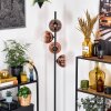 Koyoto floor lamp clear, coppery, 4-light sources