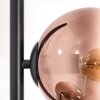 Koyoto floor lamp clear, coppery, 4-light sources