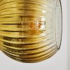 Koyoto globe light, wall light gold, black, 3-light sources