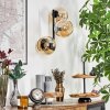 Koyoto globe light, wall light Amber, 3-light sources