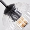 Koyoto hanging light, globe light, Cluster pendant lamp 30 cm clear, 3-light sources