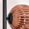 Ripoll floor lamp coppery, 5-light sources