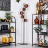 Ripoll floor lamp coppery, 5-light sources