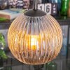 Koyoto hanging light, globe light, Cluster pendant lamp 30 cm Amber, 3-light sources