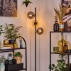Gastor floor lamp 34 cm Amber, Smoke-coloured, 3-light sources