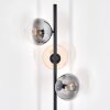 Gastor floor lamp 34 cm Amber, clear, Smoke-coloured, 3-light sources