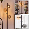 Gastor floor lamp 34 cm Amber, clear, Smoke-coloured, 4-light sources