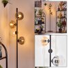 Gastor floor lamp 34 cm Amber, clear, Smoke-coloured, 4-light sources