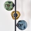 Ripoll floor lamp blue, gold, green, 5-light sources