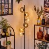 Ripoll floor lamp Amber, clear, Smoke-coloured, 6-light sources