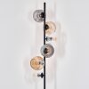 Ripoll floor lamp Amber, clear, Smoke-coloured, 6-light sources