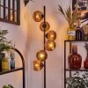 Ripoll floor lamp coppery, 6-light sources