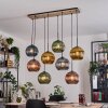 Koyoto hanging light, globe light, pendant light Ecru, black, 8-light sources