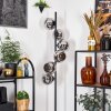 Koyoto floor lamp 31 cm chrome, Smoke-coloured, 6-light sources