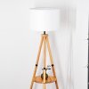 Soungou floor lamp Ecru, black, 1-light source