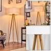 Saladillo floor lamp Ecru, white, 1-light source