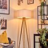 Saladillo floor lamp Ecru, white, 1-light source
