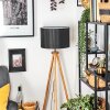 Soungou floor lamp Ecru, black, 1-light source
